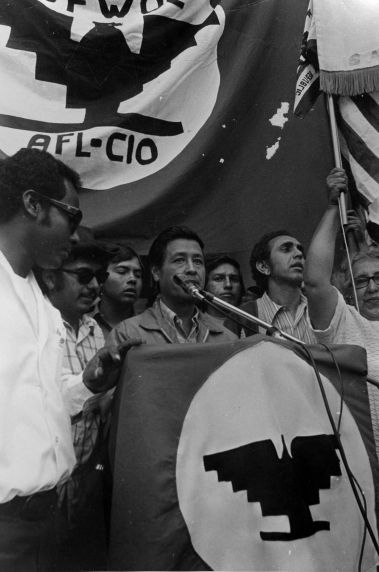 (3244) Rallies, Cesar Chavez, 1971. (3244) Rallies, Cesar Chavez, 1971.